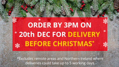 Christmas & New Year Opening & Delivery Times