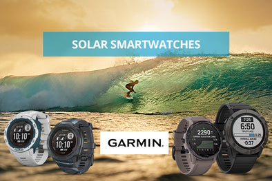 12% off our Garmin Solar Surf Smartwatches now extended to 22nd December