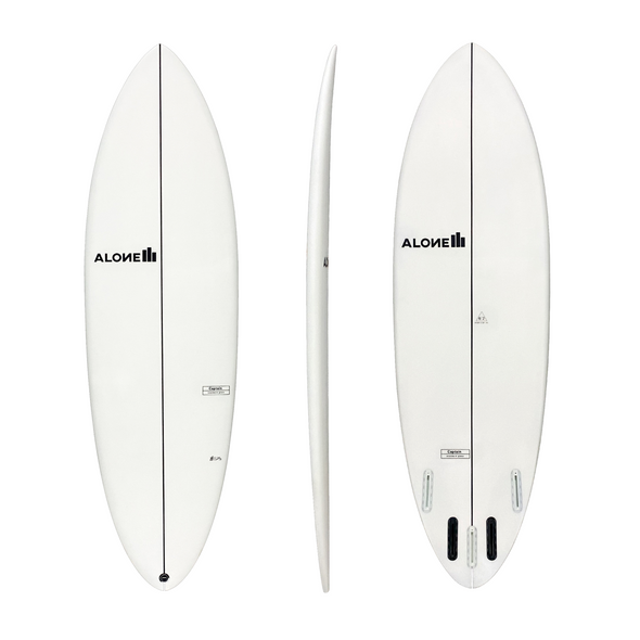 Alone Captain 6ft 6 PU Shortboard Surfboard Futures - Boards360