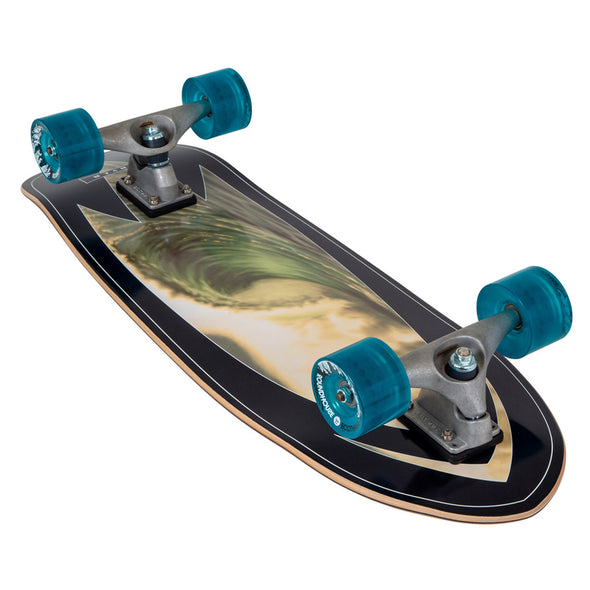 Carver Super Slab 31.25inch x 10.125inch Surfskate Skateboard Complete Setup CX Trucks - Boards360