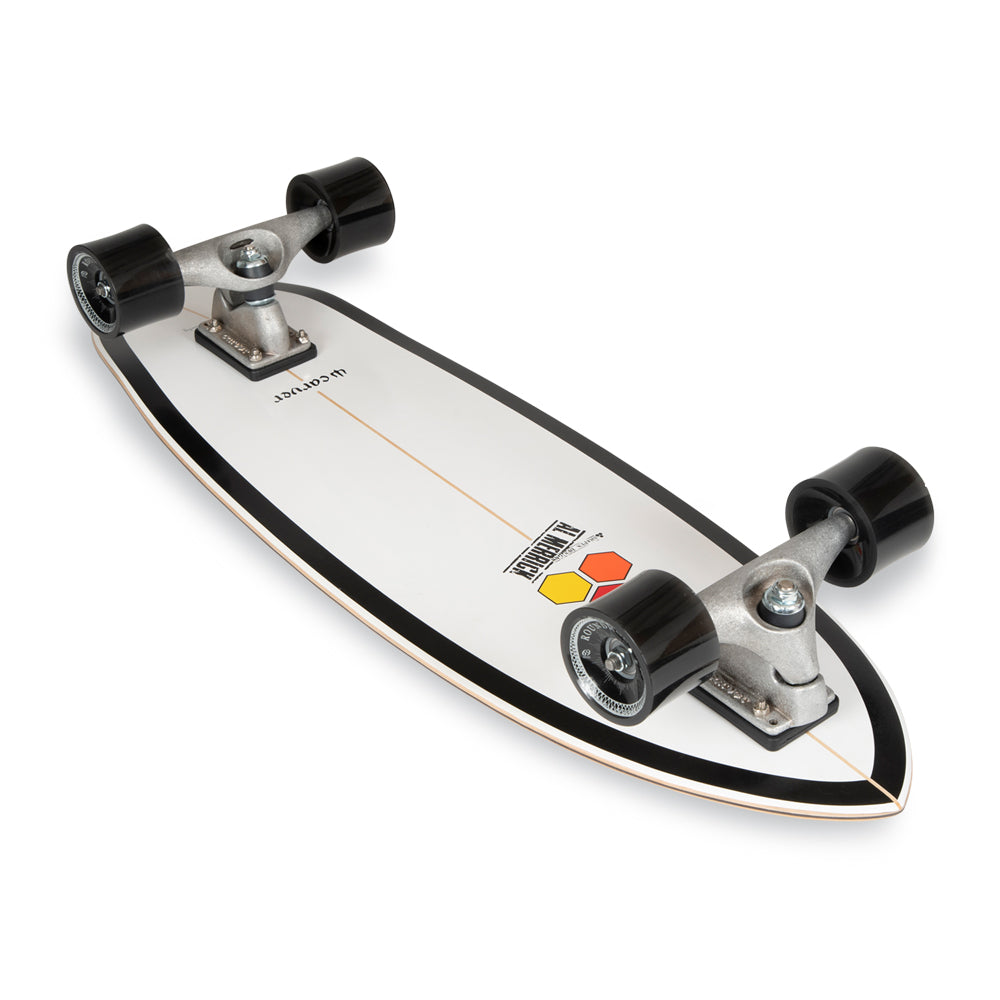 Carver Ci Black Beauty 31.75inch x 9.75inch Surfskate Skateboard Complete Setup CX Trucks - Boards360