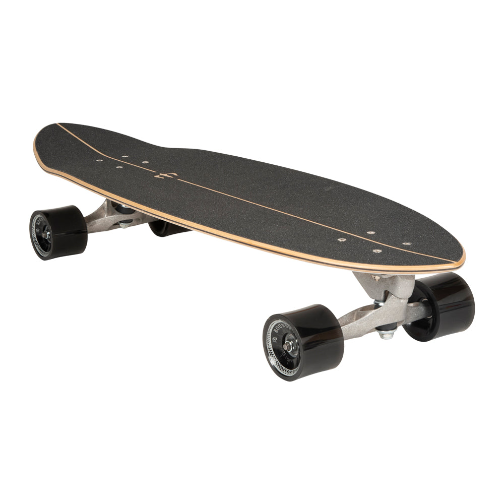 Carver Ci Black Beauty 31.75inch x 9.75inch Surfskate Skateboard Complete Setup CX Trucks - Boards360
