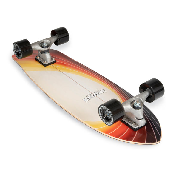 Carver Glass Off 32inch x 9.875inch Surfskate Skateboard Complete Setup CX Trucks - Boards360