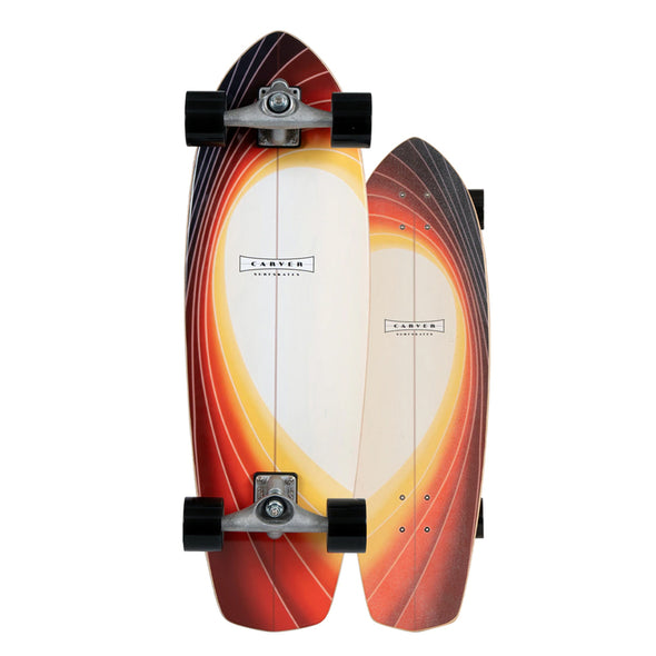 Carver Glass Off 32inch x 9.875inch Surfskate Skateboard Complete Setup CX Trucks - Boards360
