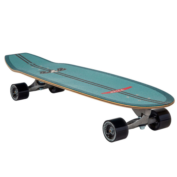 Carver Tyler 777 36.5inch x 10inch Surfskate Skateboard Complete Setup CX Trucks - Boards360