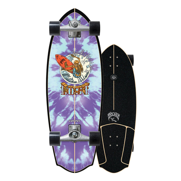 Carver …Lost Rocket Redux 30inch X 10.5inch Surfskate Skateboard Complete Setup CX Trucks - Boards360