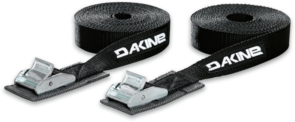 Dakine 12ft Tie Down Roof Rack Straps Black - Boards360