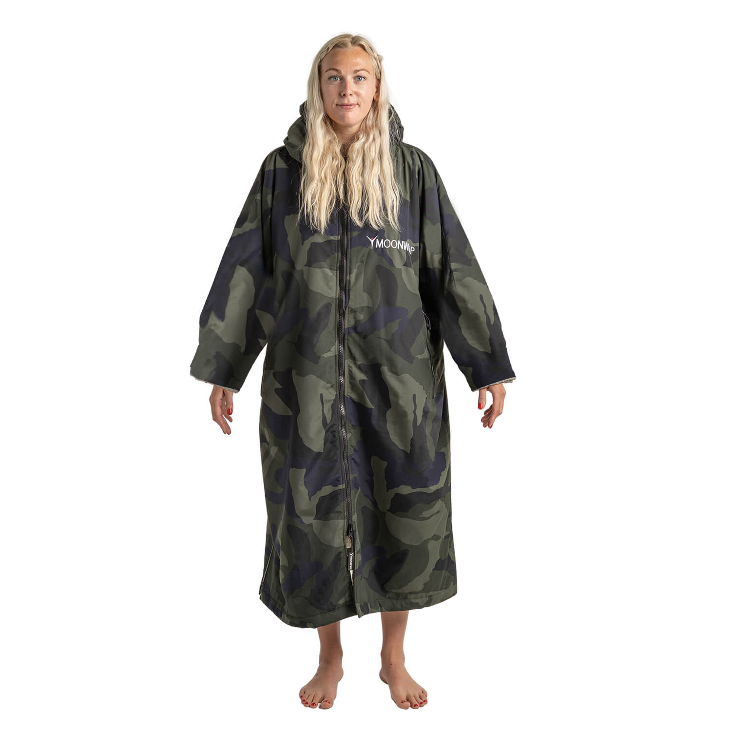Frostfire Moonwrap Long Sleeve Waterproof Changing Robe Limited Edition Camo - Boards360