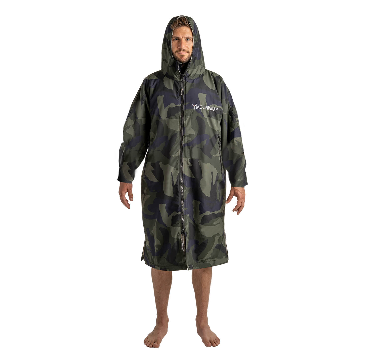 Frostfire Moonwrap Long Sleeve Waterproof Changing Robe Limited Edition Camo - Boards360