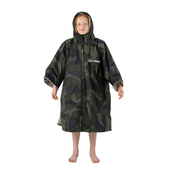 Frostfire Moonwrap Kids Waterproof Changing Robe Limited Edition Camo - Boards360