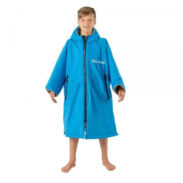 Frostfire Moonwrap Kids Waterproof Changing Robe Electric Blue - Boards360
