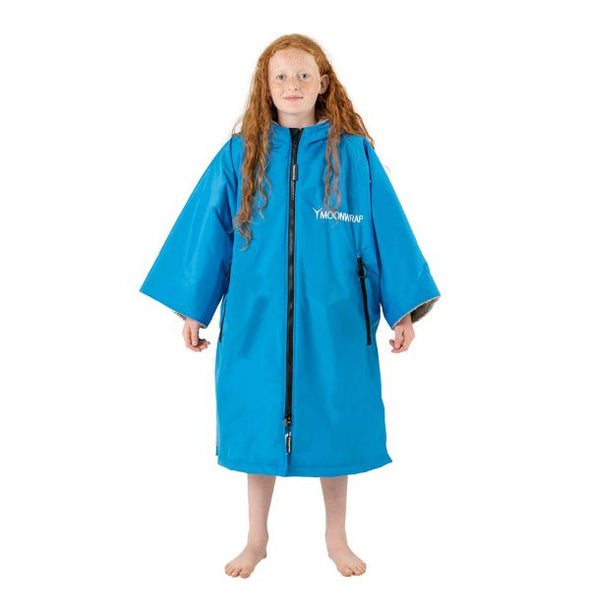 Frostfire Moonwrap Kids Waterproof Changing Robe Electric Blue - Boards360