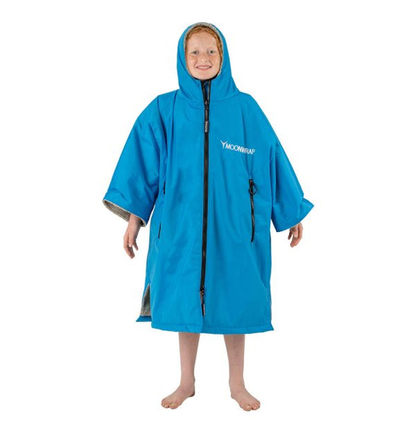 Frostfire Moonwrap Kids Waterproof Changing Robe Electric Blue - Boards360