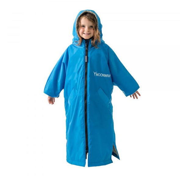 Frostfire Moonwrap Kids Waterproof Changing Robe Electric Blue - Boards360