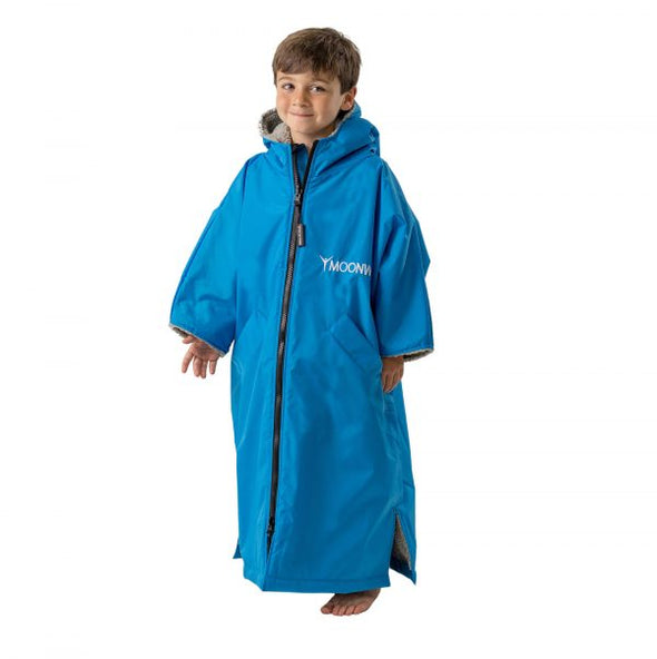 Frostfire Moonwrap Kids Waterproof Changing Robe Electric Blue - Boards360