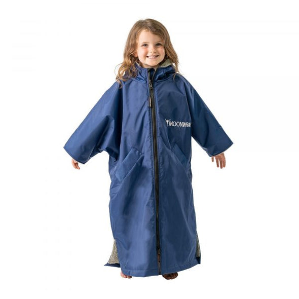 Frostfire Moonwrap Kids Waterproof Changing Robe Navy - Boards360