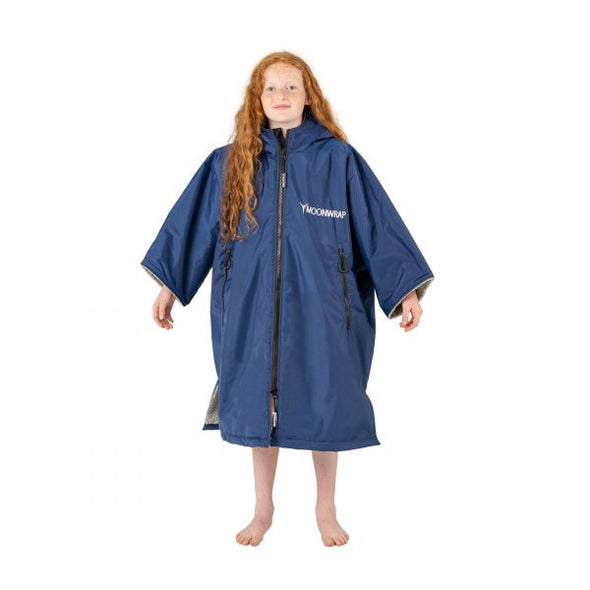 Frostfire Moonwrap Kids Waterproof Changing Robe Navy - Boards360
