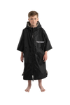 Frostfire Moonwrap Kids Waterproof Changing Robe Black - Boards360