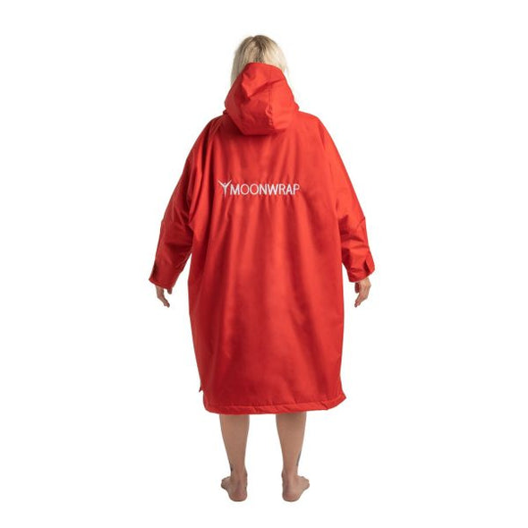 Frostfire Moonwrap Long Sleeve Waterproof Changing Robe Crimson Red - Boards360