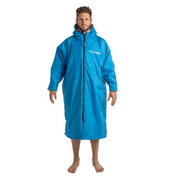 Frostfire Moonwrap Long Sleeve Waterproof Changing Robe Electric Blue - Boards360