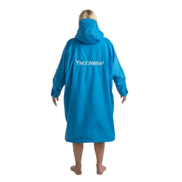 Frostfire Moonwrap Long Sleeve Waterproof Changing Robe Electric Blue - Boards360