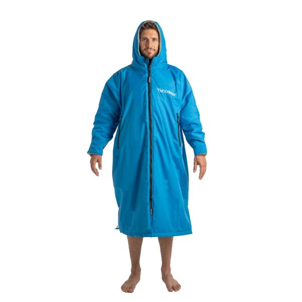 Frostfire Moonwrap Long Sleeve Waterproof Changing Robe Electric Blue - Boards360