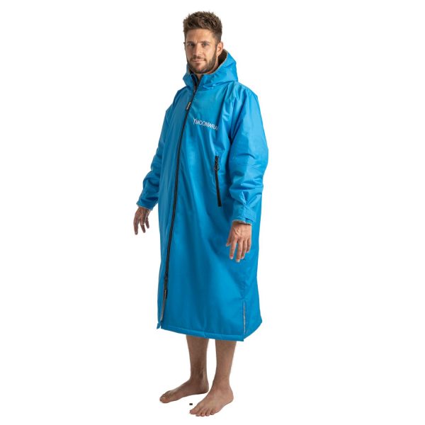 Frostfire Moonwrap Long Sleeve Waterproof Changing Robe Electric Blue - Boards360