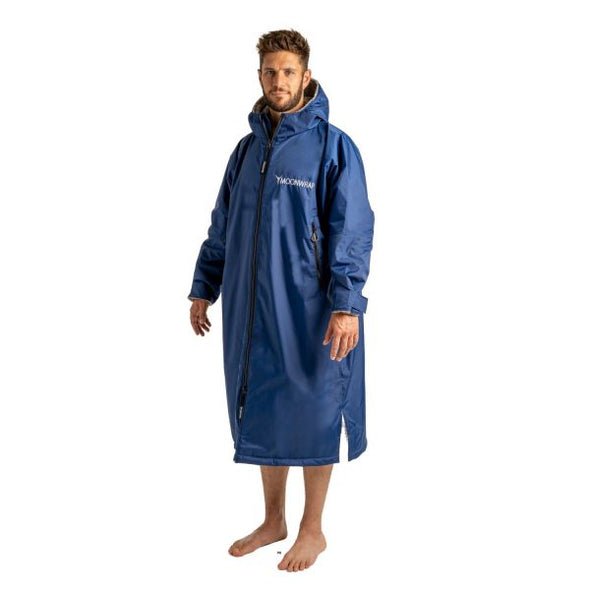 Frostfire Moonwrap Long Sleeve Waterproof Changing Robe Navy - Boards360