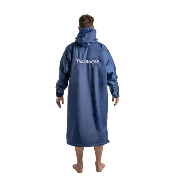 Frostfire Moonwrap Long Sleeve Waterproof Changing Robe Navy - Boards360