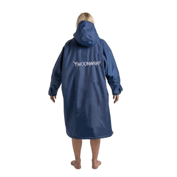 Frostfire Moonwrap Long Sleeve Waterproof Changing Robe Navy - Boards360