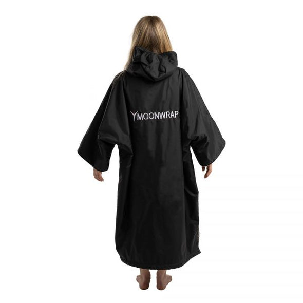 Frostfire Moonwrap Short Sleeve Waterproof Changing Robe Black - Boards360