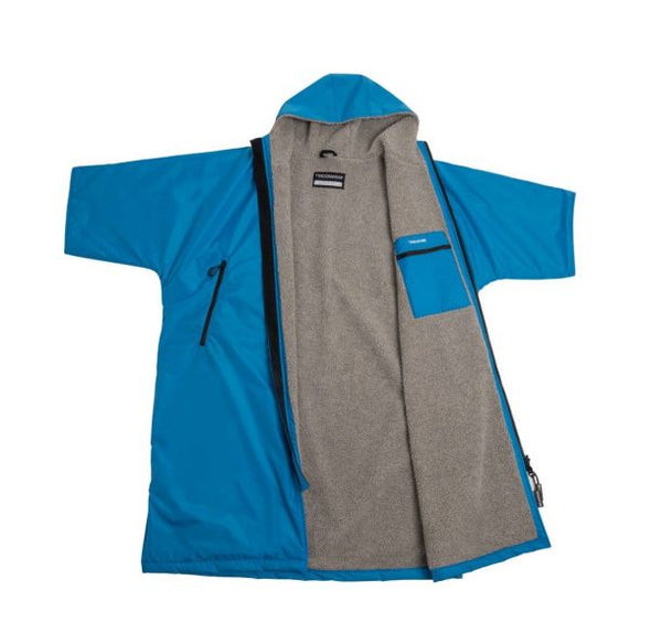 Frostfire Moonwrap Short Sleeve Waterproof Changing Robe Electric Blue - Boards360