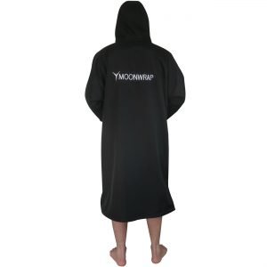 Frostfire Moonwrap Long Sleeve Waterproof Changing Robe Black - Boards360