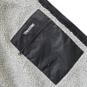 Frostfire Moonwrap Long Sleeve Waterproof Changing Robe Black - Boards360