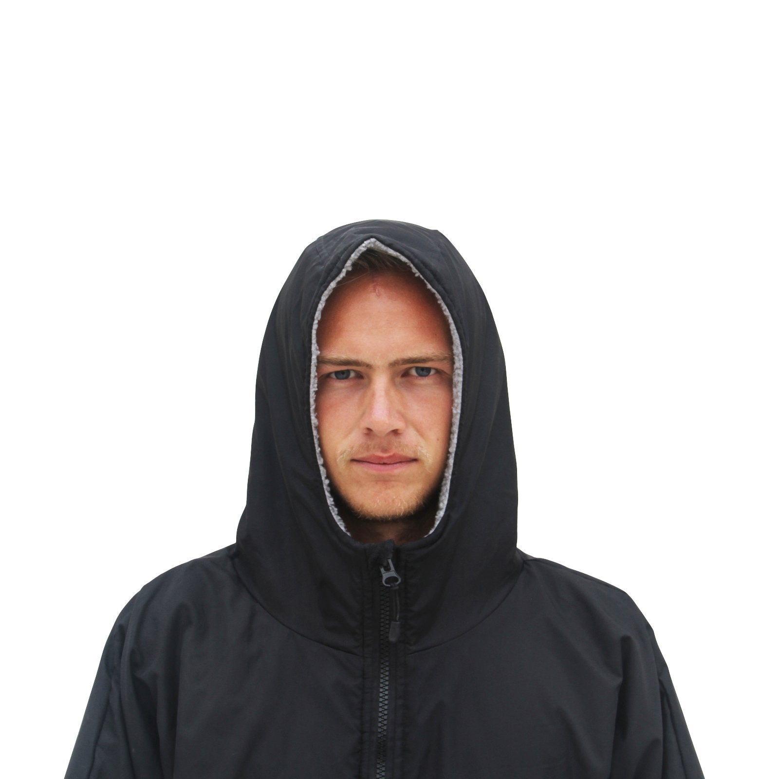 Frostfire Moonwrap Short Sleeve Waterproof Changing Robe Black - Boards360
