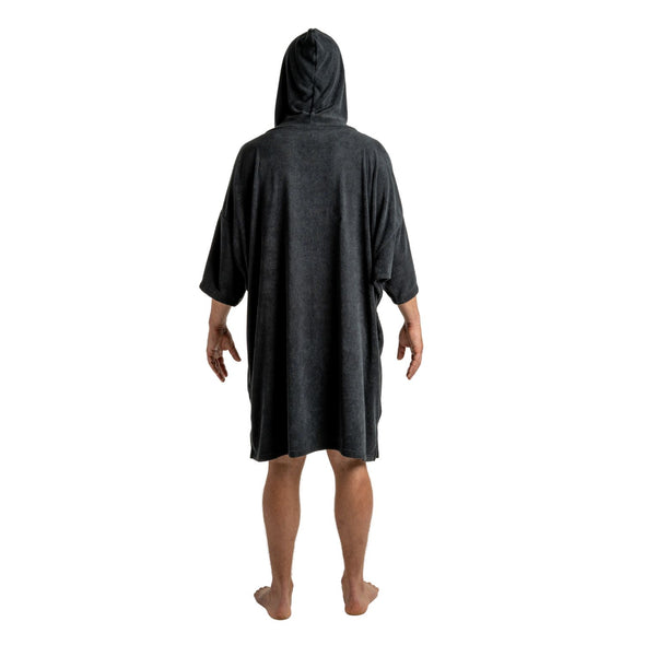 Frostfire Moonwrap Towel Changing Robe Black - Boards360