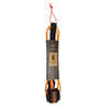 Gara Regular 8ft Surfboard Leash Electric Orange - Boards360