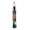Gara Regular 8ft Surfboard Leash Teal - Boards360