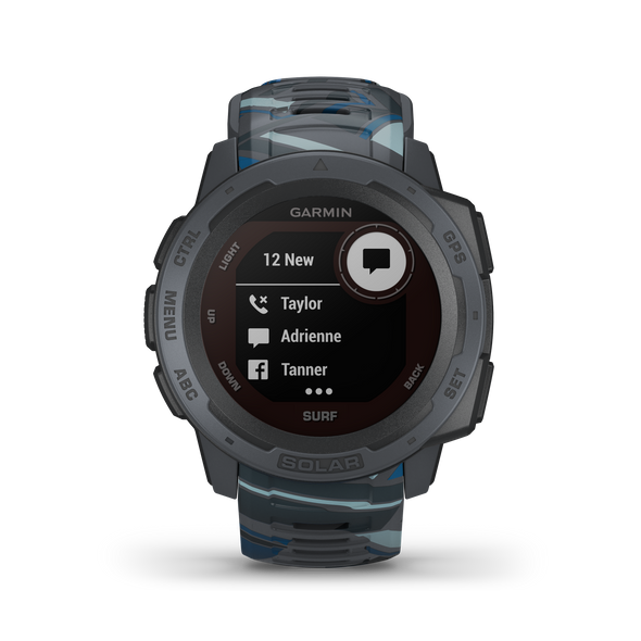 Garmin Instinct Solar Surf Smartwatch Pipeline - Boards360