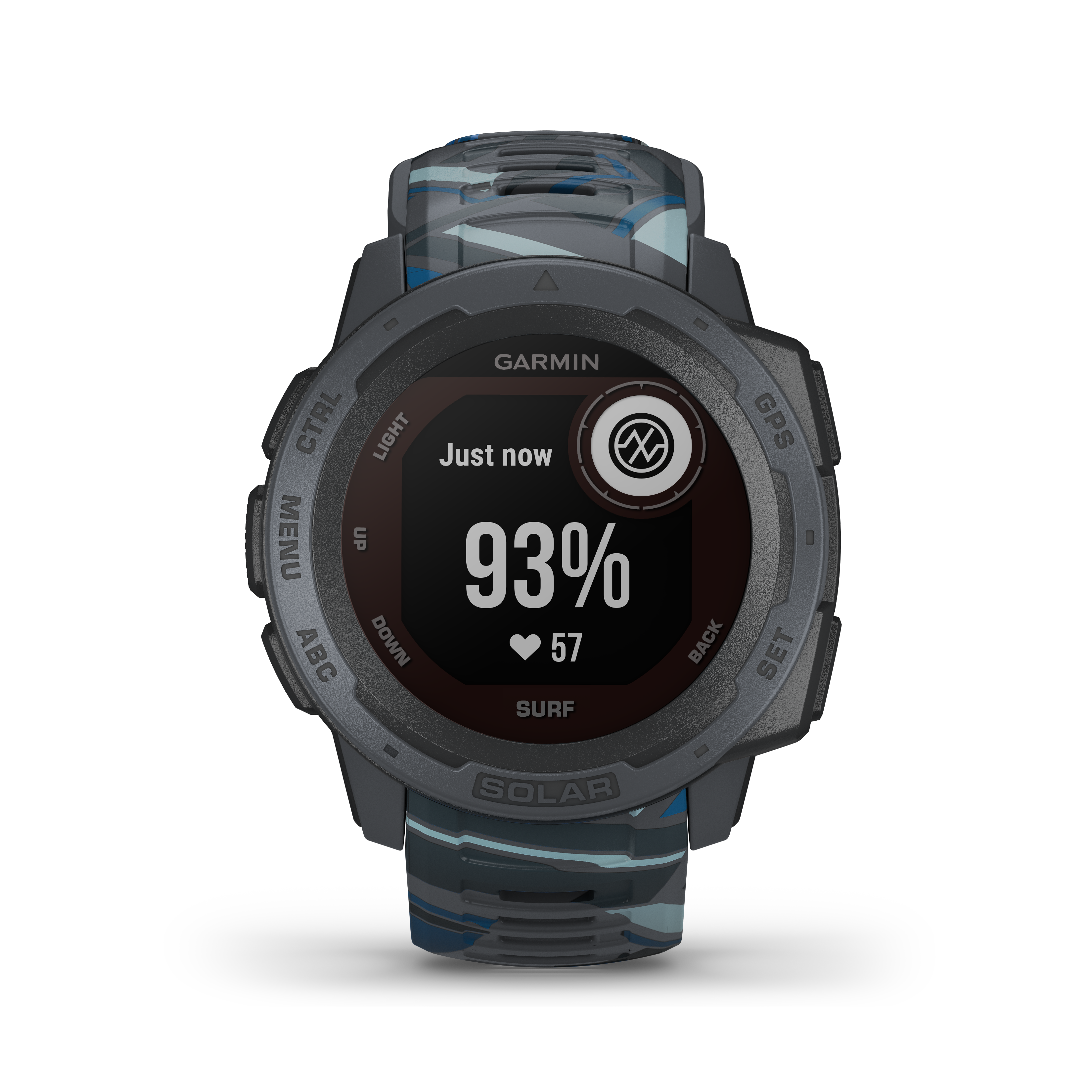 Garmin Instinct Solar Surf Smartwatch Pipeline - Boards360