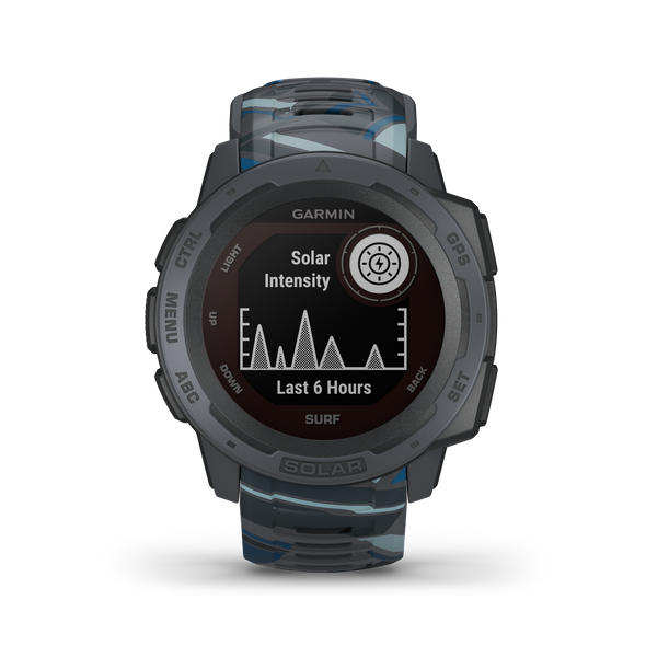 Garmin Instinct Solar Surf Smartwatch Pipeline - Boards360