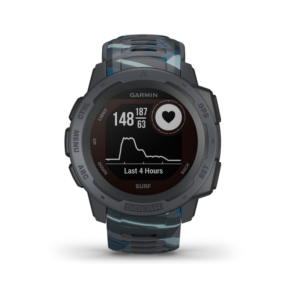 Garmin Instinct Solar Surf Smartwatch Pipeline - Boards360