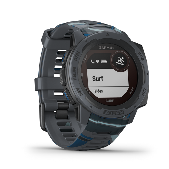 Garmin Instinct Solar Surf Smartwatch Pipeline - Boards360
