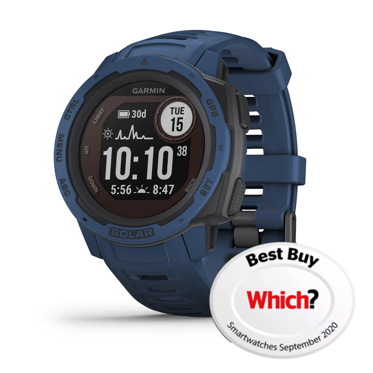 Garmin Instinct Solar Smartwatch - Boards360