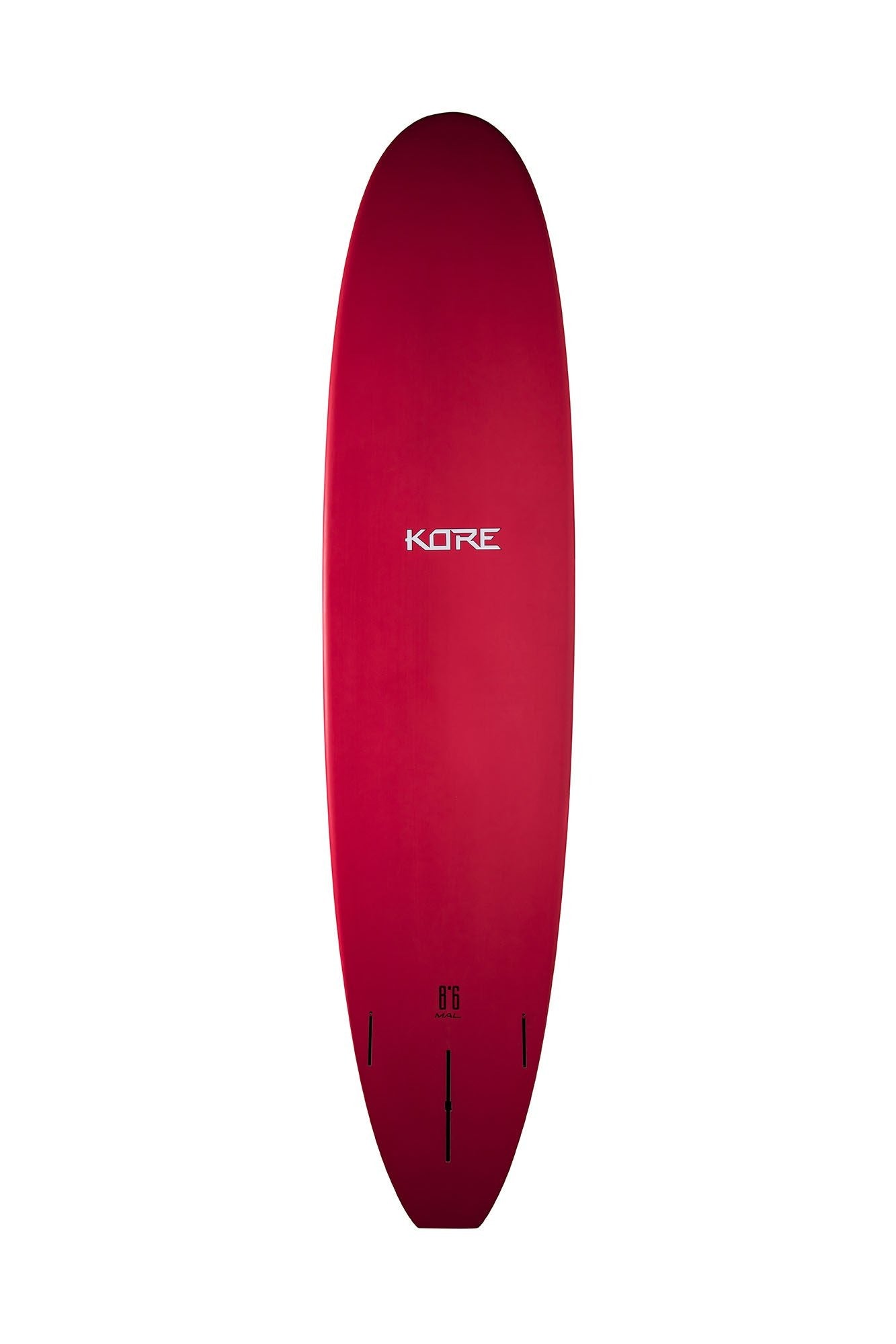 Kore 9ft 2 Longboard Surfboard White/Red - Boards360