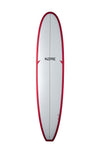 Kore 9ft 2 Longboard Surfboard White/Red - Boards360