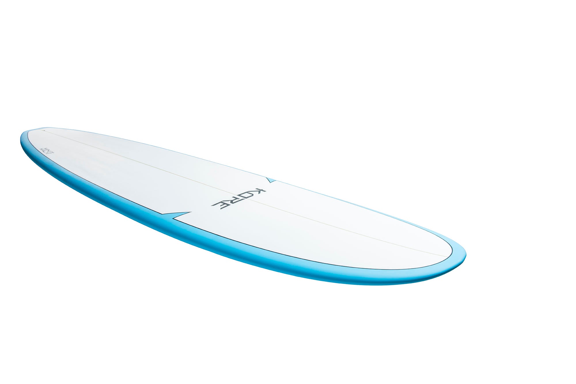 Kore Fun 7ft 2 Mid Length Surfboard White/Blue - Boards360