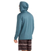 Dakine Mission Mens Loose Fit Rashguard Hoodie Long Sleeve Rash Vest Galactic Blue - Boards360