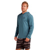 Dakine Mission Mens Loose Fit Rashguard Hoodie Long Sleeve Rash Vest Galactic Blue - Boards360
