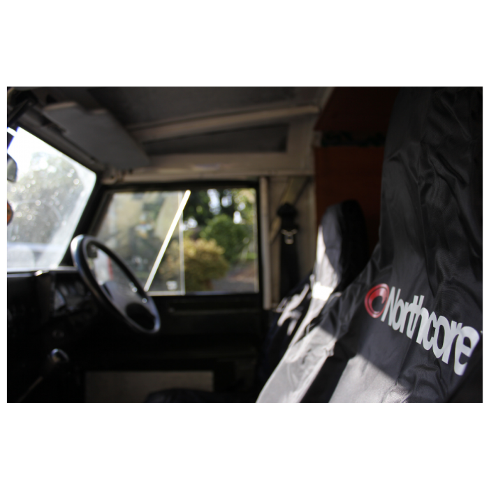 Northcore Water Resistant Single Car Seat Cover Black - Boards360